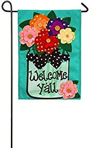 Best Welcome Spring Garden Flag