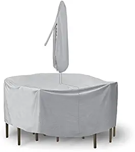 Best Patio Table Cover With Umbrella Hole And Velcro