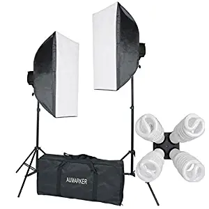 Best Three Softbox Lights, Boom Arm Hairlight Softbox, Lighting Kit