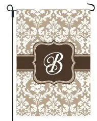 Best Monogram Garden Flag B