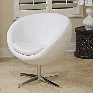 Best Leather Chrome Accent Chair
