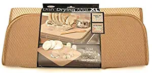 Best Dish Drying Mats For Kitchen Tan Color
