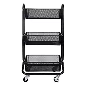 Best Kitchen Cart On Wheels 3 Tiers