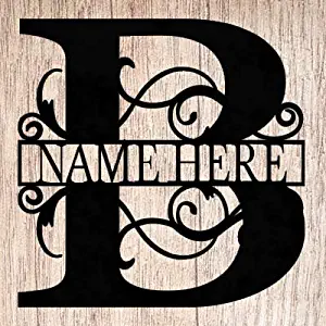 Best Metal Family Name Signs For Home Decor