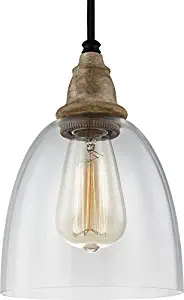 Best Glass And Wood Pendant Lighting