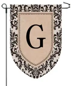 Best Garden Flag G Initial