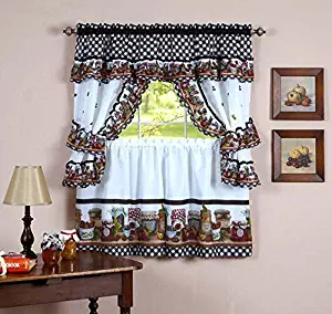 Best Kitchen Curtains 36 Inch Length Sets