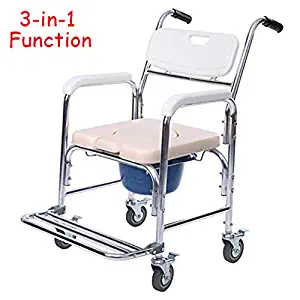 Best Commode Shower Chair With Wheels