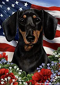 Best Dachshund Garden Flag