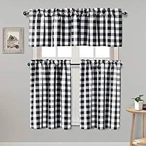 Best Plaid Kitchen Curtains For Windows