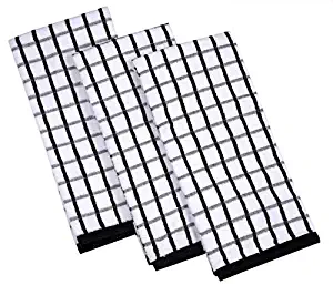 Best Black Checkered Towel Kitchen