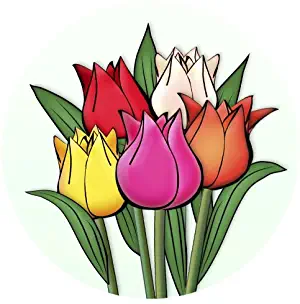 Best Home Decor Wall Sticker Tulip
