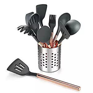 Best Silicone Stainless Steel Kitchen Cooking Tools Utensil Set