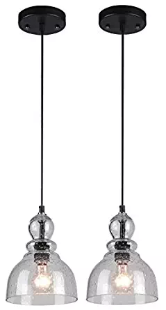 Best Industrial Farmhouse Pendant Lighting Brushed Nickel
