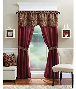 Best Purple Kitchen Window Curtains Set