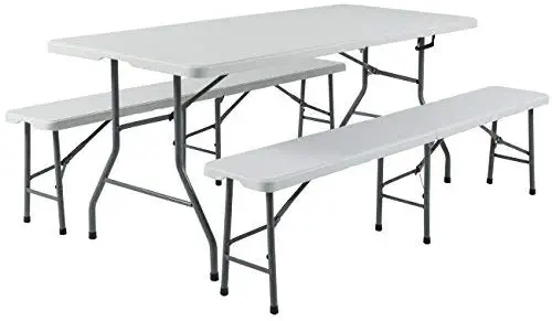 Best 3 Piece Folding Table Bench