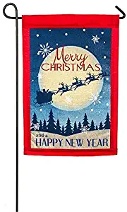Best 12.5 X 18 Garden Flag Christmas