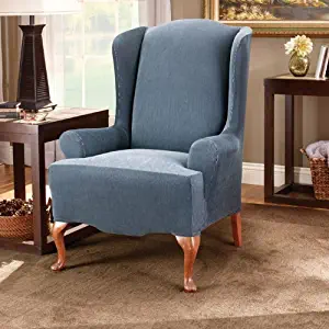 Best Sure Fit Wingback Chair Covers