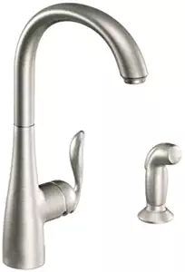 Best Kitchen Faucets With High Arc And Side Sprayer With Single Handle