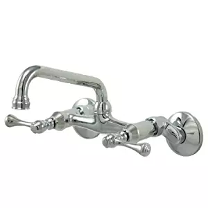 Best Peerless P299305lf Choice Two Handle Wall Mounted Kitchen Faucet