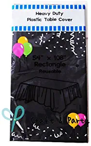Best Black Small Table Tablecloth