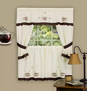 Best Coffee Themed Kitchen Curtains