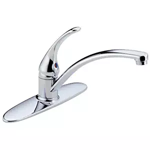 Best 2-Handle Standard Kitchen Faucet In Polished Chrome