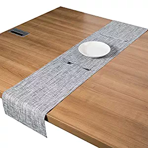 Best Grey And Yellow Table Runner