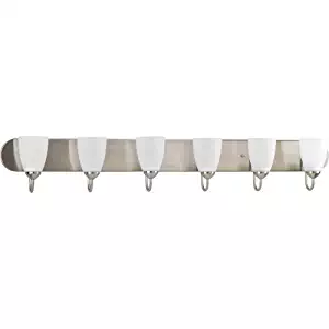 Best Home Lighting Bathroom Lighting Fixture In Brushed Nickel