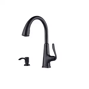 Best Pfister Pull Down Kitchen Faucet In Bronze With Sprayer