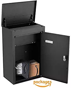 Best Stainless Steel Mailbox Wall Mount Home Office Mail Box