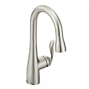 Best Moen Kaden Single-Handle Pull-Down Sprayer Kitchen Faucet