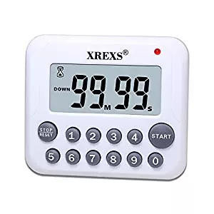 Best Quiet Kitchen Timer White