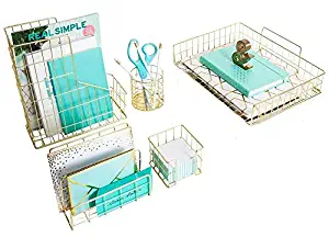 Best Letter Desk Organizer Kids Pink
