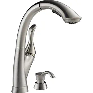 Best Delta Linden Pull-Out Kitchen Faucet