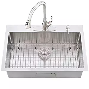 Best Farmhouse Topmount Stainless Steel Kitchen Sink