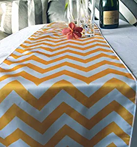 Best Chevron Table Runner Yellow