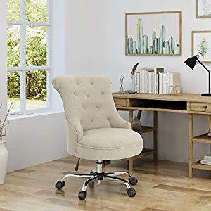 Best Cream Linen Accent Chair