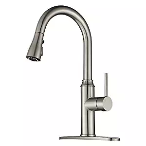 Best Kitchen Faucet Brushed Nickel Single Hole Single Handle