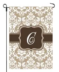 Best S Spring Monogrammed Garden Flag