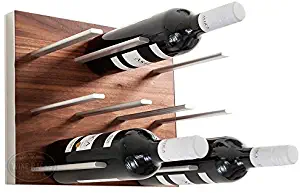 Best Walnut Finish Wine Rack Under Cabinet