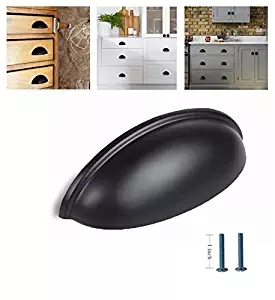 Best Black Square Bar Cabinet Handle 10′ 10Pack