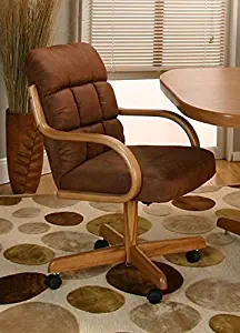 Best Rolling Caster Dining Arm Chair