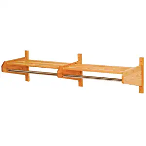 Best Double Hat And Coat Rack By Wooden Mallet