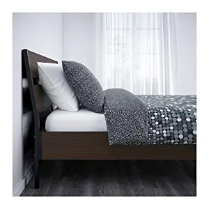 Best Brusali Bed Frame, Brown, Luröy