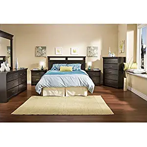 Best Versa Collection Full/Queen Headboard, Ebony