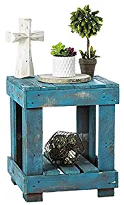 Best Grey And Turquise End Table