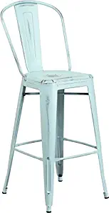 Best Distressed Dark Green Metal Chairs