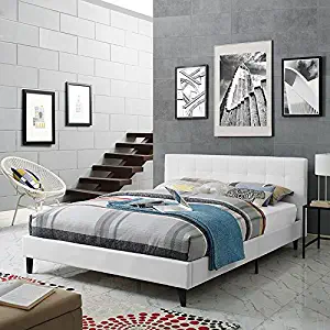 Best White Faux Leather Bed Frame