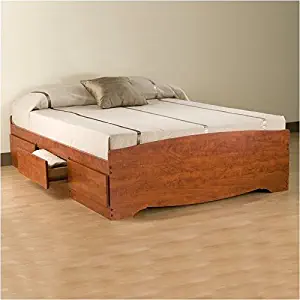 Best Cherry Queen Platform Bed Frame